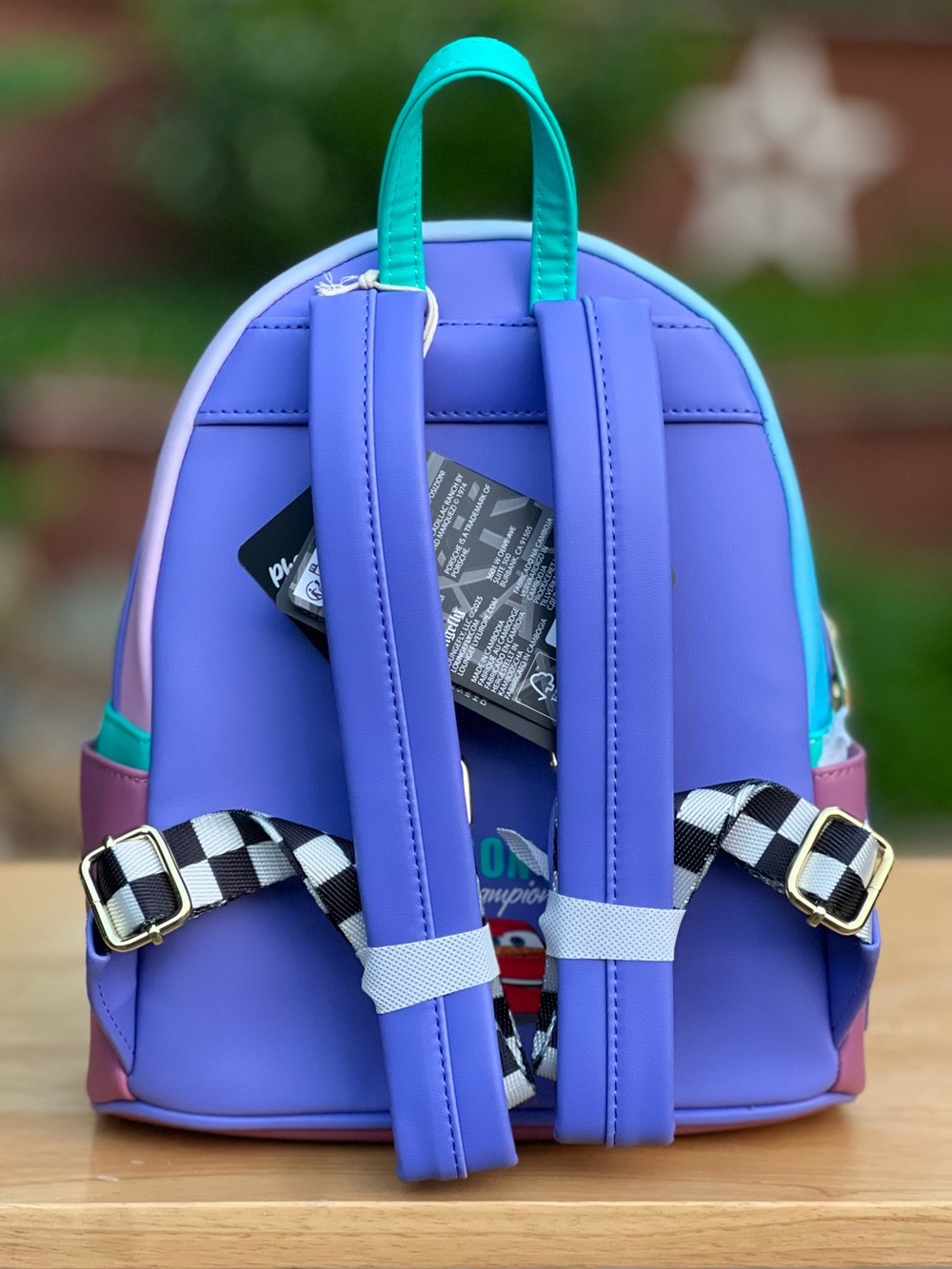 Loungefly Disney Pixar Cars Flo's Diner Mini Backpack Amazon Exclusive NWT - Picture 2 of 12
